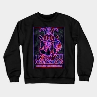 A Call for Arms for Lizzie and the Cannibals. Crewneck Sweatshirt